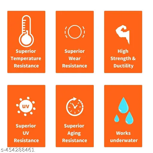 POLOSTAR Waterproof Butyl Super Strong Self-Adhesive Leak Sealing Tape Aluminum Foil Tape for RV Repair Window Glass & EDPM Roof Leak Patching and Pipe Sealing (5CM x5M) Pack of 1 Powered By Akhand Dhara ∞