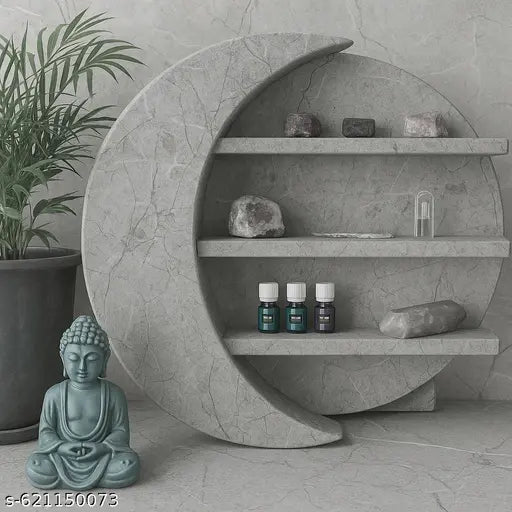 ARTIHC CRAFTS Wall decor & hangings Moon shelf HOME AND OFFICE FOR DECOR AND FANCY DESINGER
