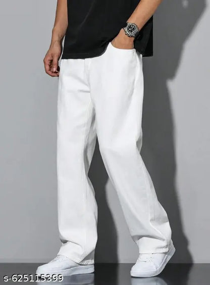 Men’s Baggy Wide-Leg Denim