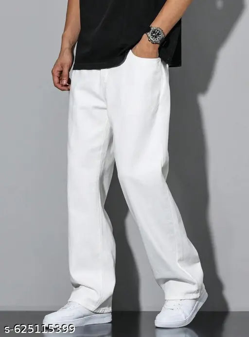 Men’s Baggy Wide-Leg Denim