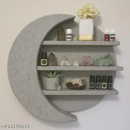 ARTIHC CRAFTS Wall decor & hangings Moon shelf HOME AND OFFICE FOR DECOR AND FANCY DESINGER