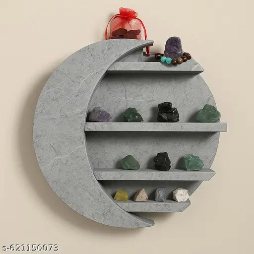 ARTIHC CRAFTS Wall decor & hangings Moon shelf HOME AND OFFICE FOR DECOR AND FANCY DESINGER