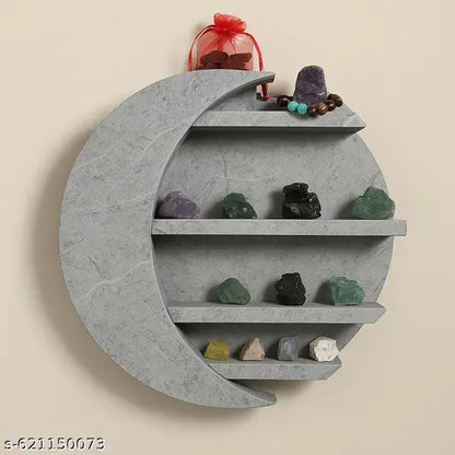 ARTIHC CRAFTS Wall decor & hangings Moon shelf HOME AND OFFICE FOR DECOR AND FANCY DESINGER