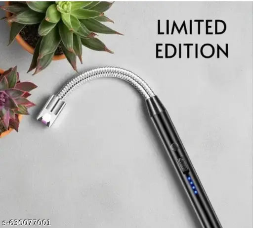 Rechargeable Electric Kitchen for Candle Stove Aluminium Electronic Gas Lighter 360 Degree Flexible