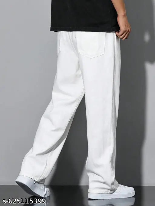 Men’s Baggy Wide-Leg Denim