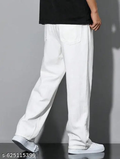 Men’s Baggy Wide-Leg Denim