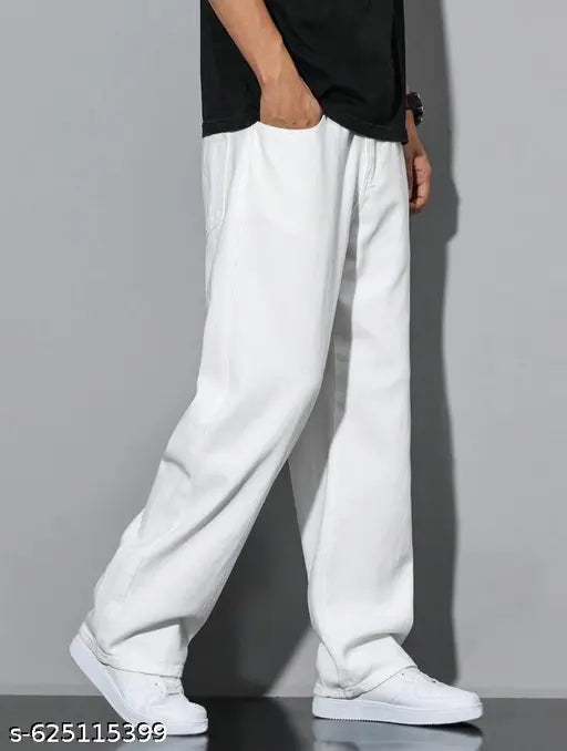 Men’s Baggy Wide-Leg Denim